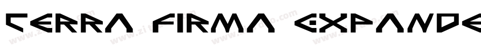 Terra Firma Expanded字体转换